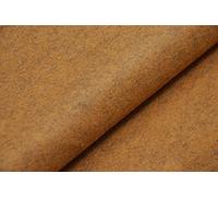 CRS Fur Fabrics Handicraft - Tela de Fieltro de Lana y Viscosa, Color Dorado Marfil V20