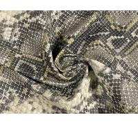 CRS Fur Fabrics Piel, Cuero sintético, Gris, 1Mtr 140cm x 100cm