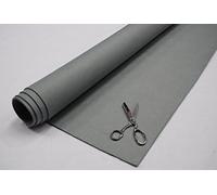 CRS Fur Fabrics Tela de Fieltro acrílico de 3 mm de Grosor, Color Gris