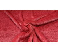 CRS Fur Fabrics Tela de Piel sintética Cereza de Color Morado