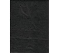 CRS Fur Fabrics Tela de Piel sintética con Aspecto de Tela para tapicería, Color Negro