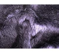 CRS Fur Fabrics Tela de Piel sintética de Color Azul Marino