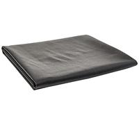 CRS Fur Fabrics Tela de tapicería de Piel sintética Lisa, Poliéster, Negro, 1Mtr - 140cm x 100cm