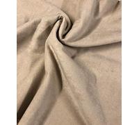 CRS Fur Fabrics Tela, Poliéster, Crema, 1Mtr 150cm x 100cm