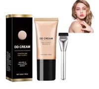 Crsetmyth Base Maquillaje, DD Cream, Cobertura Total, Mantiene El Maquillaje Sin Quitarlo, Crema Hidratante Con Color, Ligero Sin Quitar Maquillaje, Blanco Marfil