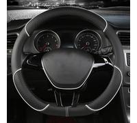 CRTATE Funda Volante Coche, para Hyundai I30 I30N N Line 2017-2022 2023 Cubierta Volante Coche Antideslizante Transpirable Funda Protectora del Volante,B-Type O