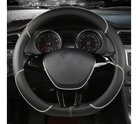 CRTATE Funda Volante Coche, para Hyundai I30 I30N N Line 2017-2022 2023 Cubierta Volante Coche Antideslizante Transpirable Funda Protectora del Volante,A-Type O