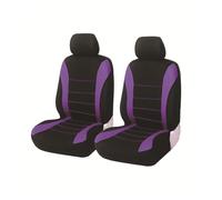 CRTATE Fundas Asientos Delanteros Coche, para Renault Kangoo II 2007-2021 Cómodo Protector Cubreasientos Fundas de Asiento Delantero Interior Accesorios,D