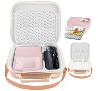 CRTBOTW Carcasa rígida compatible con impresoras fotográficas Canon Selphy CP1500/CP1300/CP1200 con acabado de poliuretano, para almacenar impresoras, baterías, cartuchos de tinta, papel fotográfico