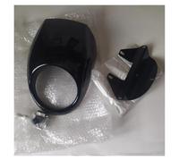 CRTQNS Accesorios Motocicletas para Royal Enfield para Super Meteor 650 Carenado De Parabrisas para Motocicleta Cubierta De Parabrisas Delantera con Montaje En Horquilla Piezas Repuesto(Glossy Black)