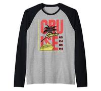 Crucero a Juego por Las Islas Baleares y España Camiseta Manga Raglan