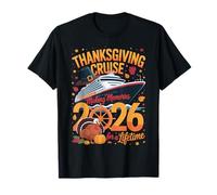 Crucero de Acción de Gracias 2026 Turquía Pareja Familia Pareja Niñas Camiseta