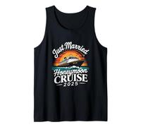 Crucero de luna de miel recién casados 2025 Aventura Camiseta sin Mangas