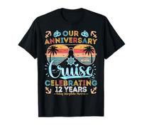 Crucero del 12 ° aniversario celebrando 12 años de viaje de Camiseta