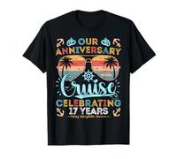 Crucero del 17 aniversario celebrando 17 años de viaje de Camiseta