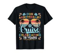Crucero del 38 aniversario que celebra 38 años de viaje de Camiseta