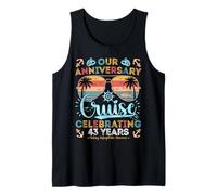 Crucero del 43 aniversario que celebra 43 años de viaje de Camiseta sin Mangas