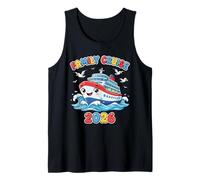 Crucero Familiar 2026 Vacaciones Cute Ocean Family Cruise 2026 Camiseta sin Mangas