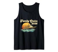 Crucero Familiar 2026 Vacaciones Hombres Mujer Niños Camiseta sin Mangas