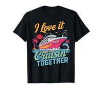 Crucero Familiar a Juego 2025 I Love It When Cruisin' Together Camiseta