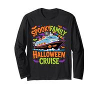 Crucero Familiar de Halloween Espeluznante Manga Larga