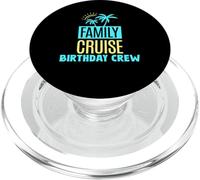 Crucero Familiar para cumpleaños, tripulación, Barco, Viaje PopSockets PopGrip para MagSafe
