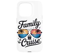 Crucero Familiar Vacaciones Cruising Viajes Carcasa para iPhone 15 Pro