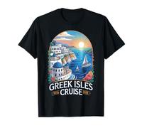 Crucero Griego 2026 Viaje Familiar a Juego Parejas Islas Grecia Camiseta