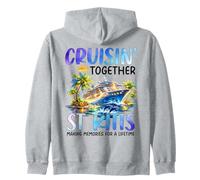 Crucero Juntos San Cristóbal Crucero Delfines Vacaciones Sudadera con Capucha