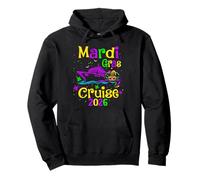 Crucero Mardi Gras 2026 Cruising Familiar Carnival Nueva Orleans Sudadera con Capucha