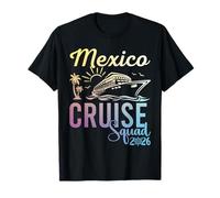 Crucero México 2026 Familia Amigos Grupo Vacaciones Coincid Camiseta