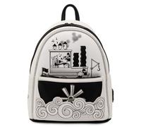 Crucero musical Loungefly Disney Mickey Steamboat Willie para mujer con doble asiento