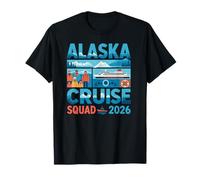 Crucero por Alaska 2026 Familiares y Amigos a Juego Camiseta
