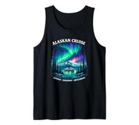 Crucero por Alaska Aurora Boreal Juneau Skagway Camiseta sin Mangas