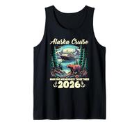Crucero por Alaska Haciendo Recuerdos Juntos 2026 Viaje Familiar Camiseta sin Mangas