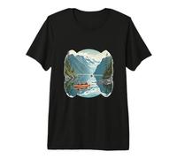 Crucero por Alaska I Pueblo costero por el fiordo escénico I Camiseta Premium