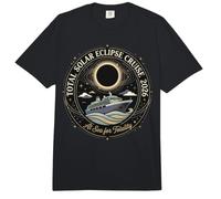 Crucero por Eclipse Solar Total 2026 en el observador de la totalidad del mar Comfort Colors Adult Heavyweight T-Shirt