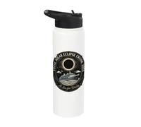 Crucero por eclipse solar total 2026 en el observador de la totalidad del mar Stainless Steel Insulated Water Bottle