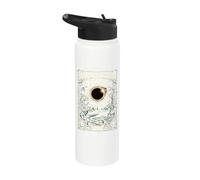 Crucero por eclipse solar total 2026 Evento de viaje oceánico de totalidad Stainless Steel Insulated Water Bottle
