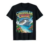Crucero por el Caribe 2026 Vacaciones de Viaje en Pareja a Juego Camiseta