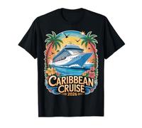 Crucero por el Caribe 2026 Viaje Familiar a Juego Vacaciones en Pareja Camiseta