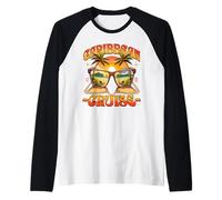 Crucero por el Caribe a Juego Camiseta Manga Raglan