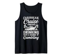 Crucero por el Caribe pronostica Beber con Posibilidad de apostar Camiseta sin Mangas