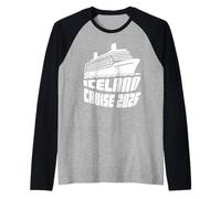 Crucero por Islandia 2026! Viaje a Reikiavik a Juego Camiseta Manga Raglan