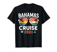 Crucero por Las Bahamas 2026 Vacaciones Familiares a Juego Camiseta