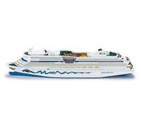 siku 1720 Crucero AIDAluna, Diseño AIDA, No flota, 1:1400, Metal/Plástico, Azul/Blanco