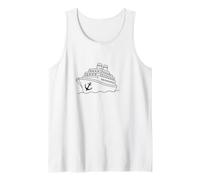 Crucero. Tiempo de Vacaciones, Vida oceánica Camiseta sin Mangas