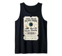 Crucero Total Eclipse Solar 2026 Encuéntrame en Totalidad Camiseta sin Mangas