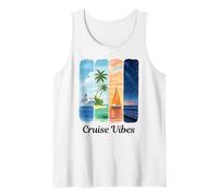Crucero Vacaciones Vacaciones Caribe Jubilación Luna de miel Camiseta sin Mangas