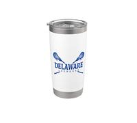 Cruces de lacrosse DELAWARE Vaso térmico de acero inoxidable de doble pared